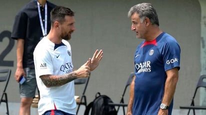 Galtier sobre el futuro de Messi en PSG: 'Lo veo feliz en París, pero hay que ver qué piensa del proyecto'