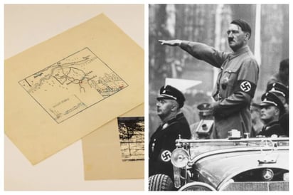 Mapa muestra el lugar donde los nazis escondieron un tesoro de millones de dólares