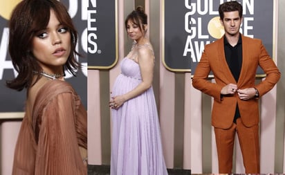 Desde Jenna Ortega hasta Kaley Cuoco, estas fueron las estrellas que desfilaron por la alfombra roja de los Globos de Oro