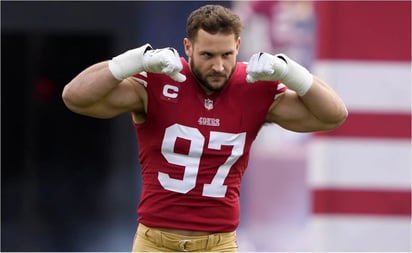 Nick Bosa ve a 49ers como campeones