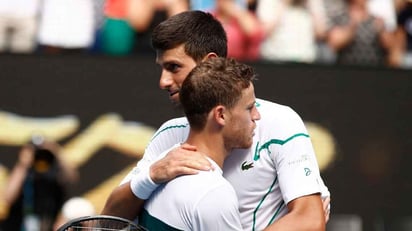 Djokovic replicó a Messi como en el Mundial