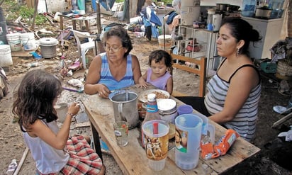 Las familias pobres sintieron más los efectos de la inflación