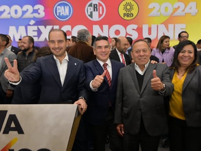 PAN, PRI y PRD 'reviven' coalición 'Va por México'