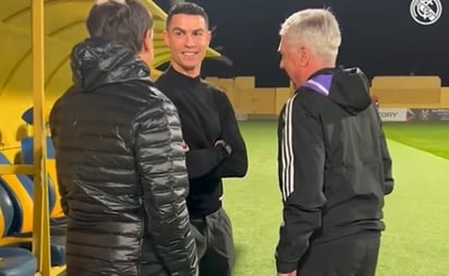 Cristiano Ronaldo se reencontró con el Real Madrid