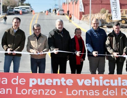 Puente Lomas del Refugio-Colinas de San Lorenzo está listo