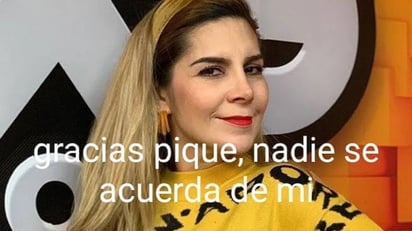 Karla Panini agradece a Gerard Piqué porque ahora nadie se acuerda de ella: La conductora de televisión utilizó sus redes sociales para pedirle a los \'haters\' que ya que pasara el escándalo de Shakira y P