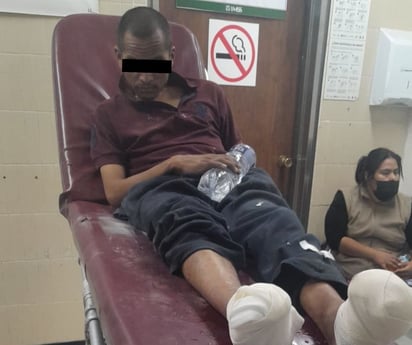 Adicto intenta caminar con dedos amputados y se desangra en Monclova 