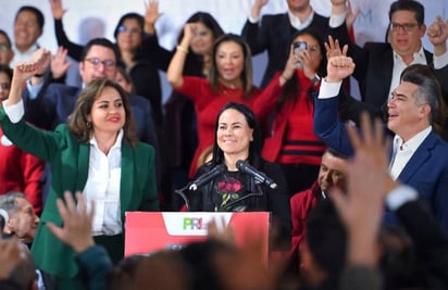 Alejandra del Moral inicia precampaña y busca 'hombres y mujeres valientes'