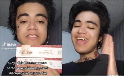 ¿Qué es la discapacidad psicosocial, por la que un joven presumió en TikTok recibir pensión?