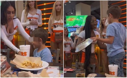 ‘Tunden’ a padres en TikTok por festejar cumpleaños de niño en Hooters