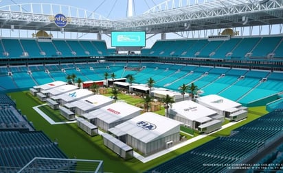 El paddock para el próximo GP de Miami estará dentro del Hard Rock Stadium