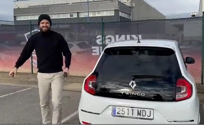 Piqué pidió prestado el Twingo para llegar a la Kings League