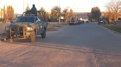 VIDEO: Aparatoso operativo militar sorprende a Durango