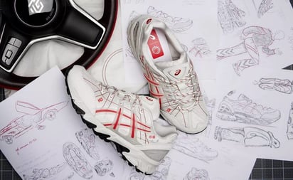 Asics fabrica tenis con bolsas de aire recicladas