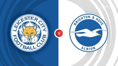 Brighton logró empatar (2-2) de visita ante el Leicester City por la Premier League