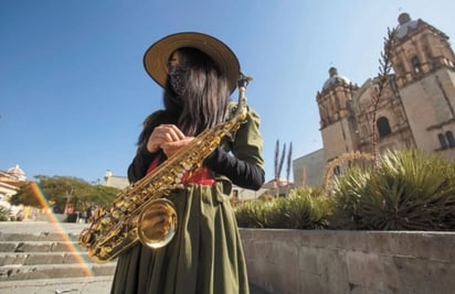 Libre, agresor de saxofonista quemada con ácido en Oaxaca