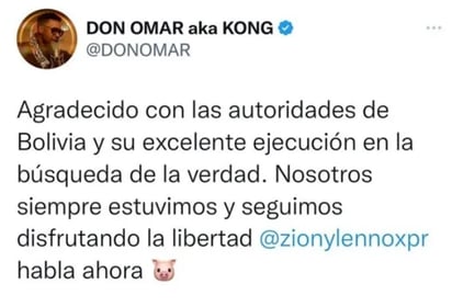 Don Omar rompe el silencio sobre orden de aprehensión