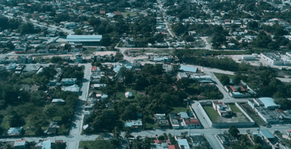 AMLO supervisa la construcción de la estación Escárcega del Tren Maya