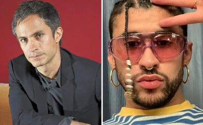 Filtran beso entre Gael García y Bad Bunny en la película 'Cassandro'