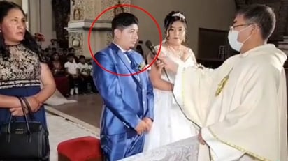 Novio asegura ser obligado a casarse el mismo día de su boda: El siguiente novio se arrepintió de casarse el mismo día de su boda y en pleno altar.