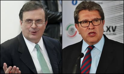 Ebrard y Monreal reaccionan ante quejas presentadas en INE por actos anticipados de campaña