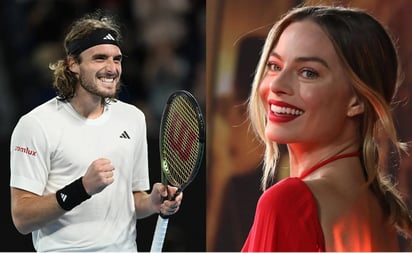 Stefanos Tsitsipas lanza propuesta a la actriz Margot Robbie