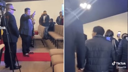 Pastor compra iglesia con diezmo de los feligreses y después los corre: Las imágenes generaron indignación entre los internautas de TikTok.