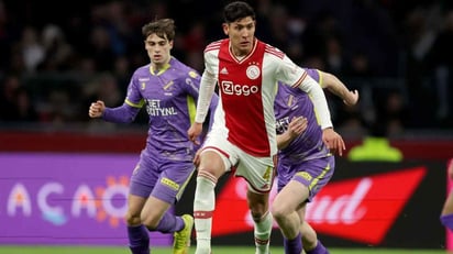 Edson brilla con el Ajax, pero no consiguen la victoria 