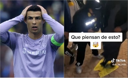 Fanáticos del Al-Nassr destruyen playera con el nombre de Cristiano Ronaldo: Los aficionados mostraron su molestia al quedar eliminados de la SuperCopa de Arabia