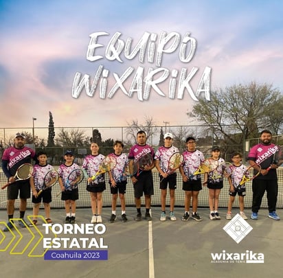 Tenistas de la localidad participaron en Torneo Estatal