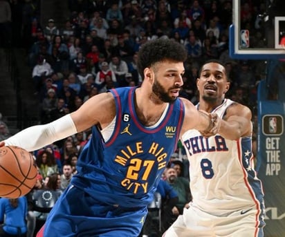 ¡Un Embiid on fire lideró el triunfazo de los Sixers ante Nuggets! por marcador de 126-119