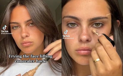 Conoce el lifting makeup, el efecto viral de TikTok