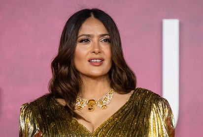 ¡Por poco opaca a la novia! Salma Hayek y su espectacular vestido en la boda de Marc Anthony