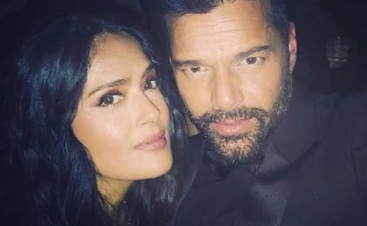 Así fue el día que Ricky Martin coqueteó en tv con Salma Hayek