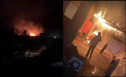 ¿Fue la Familia Michoacana? Comando irrumpe en Tuzantla, Michoacán; deja vivienda y vehículos incendiados