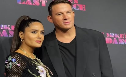 Salma Hayek revela que una de las escenas que grabó con Channing Tatum por poco termina en tragedia