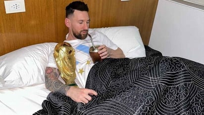 Lionel Messi, íntimo: el backstage de la foto con la Copa, la broma de sus hijos y el futuro