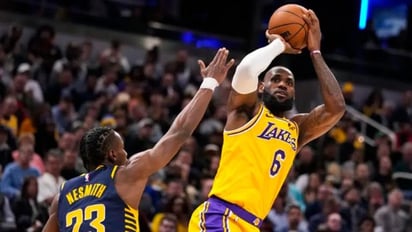 Lebron James, a 63 puntos de ser el máximo anotador de la NBA tras victoria de Lakers