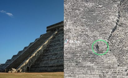 VIDEO: Perrito sube pirámide de Chichén Itzá, 'recibió el llamado de los dioses'