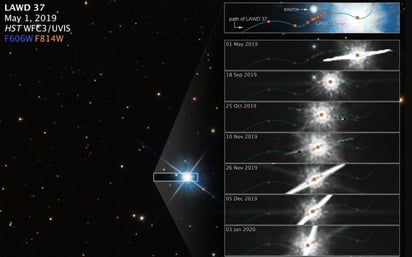 El telescopio Hubble consigue medir directamente la masa de una enana blanca por primera vez