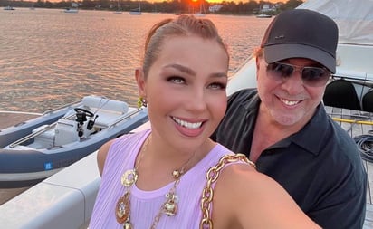 Aseguran que Thalía y Tommy Mottola estarían separados