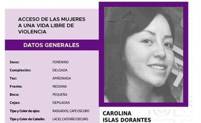 Buscan a Carolina Islas, desaparecida el 27 de enero en la alcaldía Tlalpan