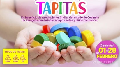 DIF inicia colecta de taparroscas para niños con cáncer