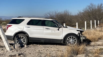 Joven quedó con brazo mutilado tras chocar en la carretera Monclova-Monterrey