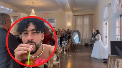 Novia se hace viral por entrar al altar con música de Bad Bunny: Las imágenes dieron mucho de qué hablar en redes sociales, ya que algunos lo catalogan como buena elección y otros como pésima. 