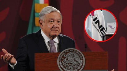 AMLO critica al INE; 'organismo mantenido, bueno para nada', afirma