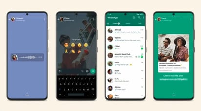 WhatsApp ahora quiere que dejes notas de voz como 'estados' para tus contactos