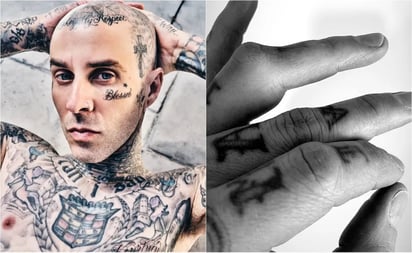 ¿Y la gira de Blink-182?, Travis Barker publica una foto de su dedo fracturado: La banda llegará a nuestro país en marzo