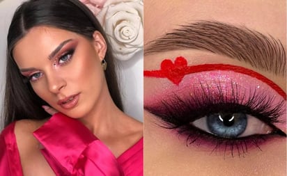 Maquillaje romántico para brillar en San Valentín