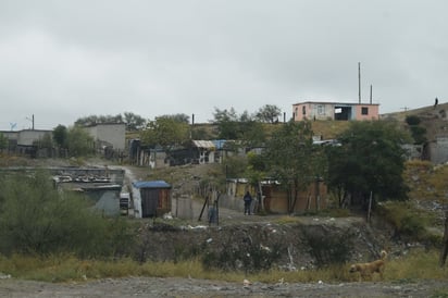 Colonia 21 de Marzo con casas inseguras